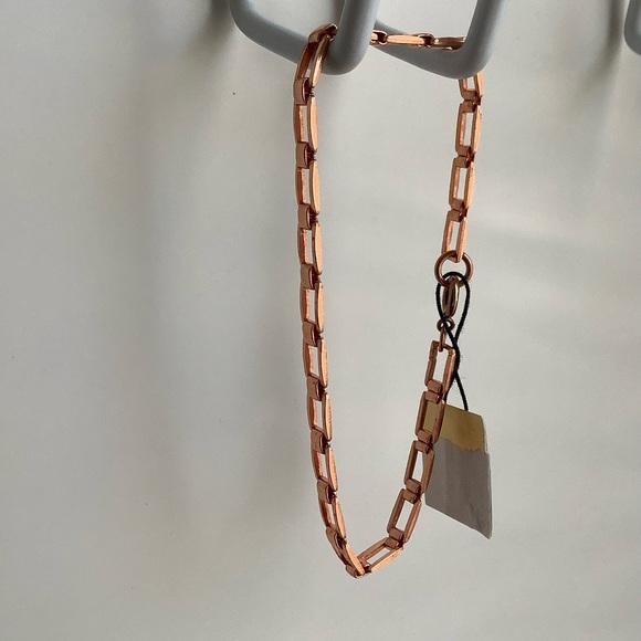 New vintage fancy SOLID COPPER bracelet - Picture 9 of 11